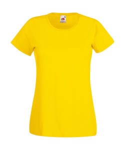 Fruit of the Loom 61-372-0 - Lady-Fit Valueweight T Yellow