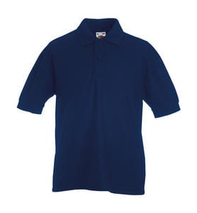 Fruit of the Loom 63-417-0 - Kids` Polo 65:35 Navy