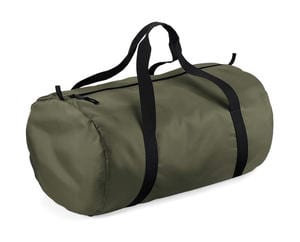 Bagbase BG150 - Packaway Barrel Bag Olive Green/Black