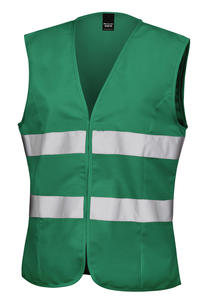 Result R334F - Women`s Hi-Viz Safety Tabard Paramedic Green