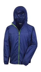 Result R189X - Hdi Quest Lightweight Stowable Jacket Navy/Lime