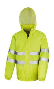 Result R216X - High Viz Waterproof Suit Fluorescent Yellow