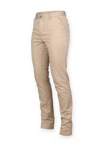 Front Row FR622 - Ladies Stretch Chino Trousers Stone