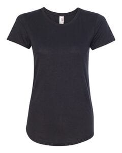 Anvil 6750L - Women's Triblend Scoopneck T-Shirt Black