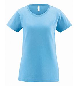 LAT 3516 - Ladies' Fine Jersey T-Shirt Azul Cielo