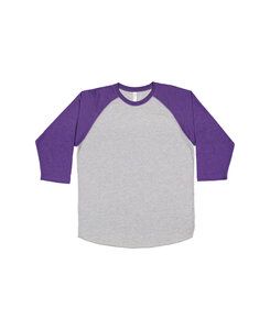 LAT 6930 - Vintage Fine Jersey Three-Quarter Sleeve Baseball T-Shirt