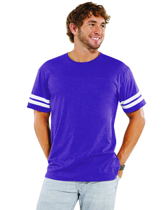 LAT 6937 - Vintage Football T-Shirt Vintage Purple