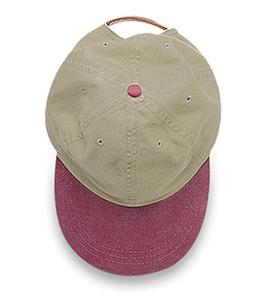 Adams LP102 - Optimum Khaki Crown Pigment Dyed Twill Cap