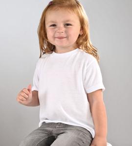SubliVie S1310 - Toddler Polyester T-Shirt White