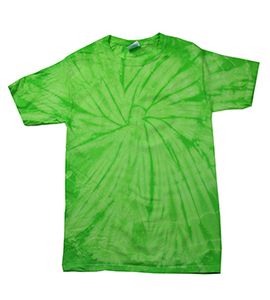 Colortone T1000Y - Spider Tie Dye Youth Tee Lime