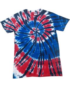 Colortone T1001 - Multi Color Tie Dye Adult Tee Independence