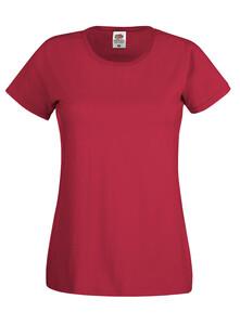 Fruit of the Loom SC61420 - Lady-Fit Original T (61-420-0) Brick Red