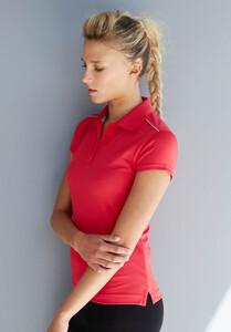 ProAct PA481 - LADIES' SHORT SLEEVE POLO SHIRT Sporty Red