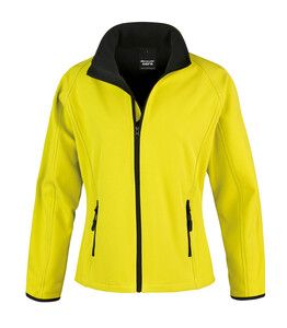Result R231F - Sportowa bluza damska idealna do nadruku Żółto/czarny