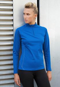 Proact PA336 - Ladies' 1/4 zip running sweatshirt Black