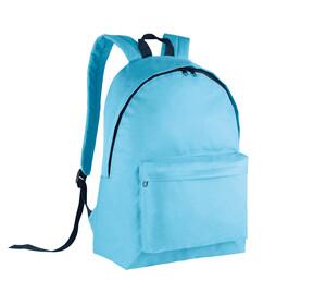 Kimood KI0130 - Classic backpack Sky Blue/Navy