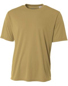 A4 NB3142 - Youth Shorts Sleeve Cooling Performance Crew Shirt Vegas Gold