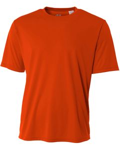 A4 NB3142 - Youth Shorts Sleeve Cooling Performance Crew Shirt Athletic Orange