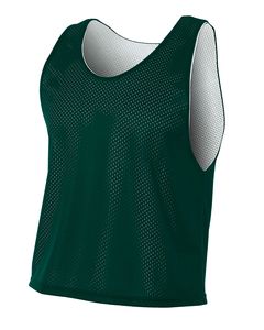 A4 N2274 - Men's Lacrosse Reversible Practice Jersey Forest/White