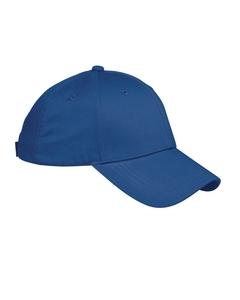 Big Accessories BX020 - 6-Panel Structured Twill Cap Royal blue