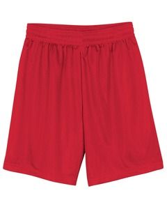 A4 N5255 - Men's 9" Inseam Micro Mesh Shorts Scarlet