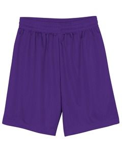 A4 N5255 - Men's 9" Inseam Micro Mesh Shorts Purple