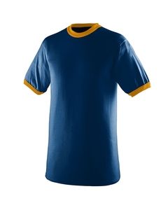 Augusta 710 - Ringer T-Shirt Navy/Gold