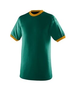 Augusta 710 - Ringer T-Shirt Dark Green/Gold