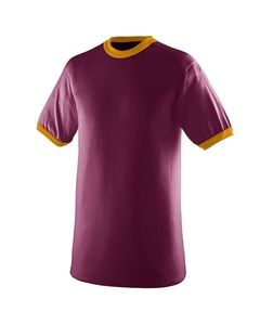 Augusta 710 - Ringer T-Shirt Maroon/Gold