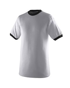 Augusta 710 - Ringer T-Shirt Athletic Hthr/Black