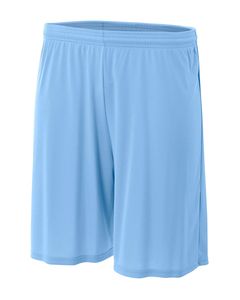 A4 NB5244 - Youth 6" Inseam Cooling Performance Shorts Lt Blue