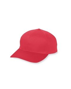 Augusta 6206 - Youth 6-Panel Cotton Twill Low Profile Cap Rojo