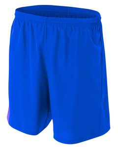 A4 N5343 - Men's Woven Soccer Shorts Real Azul