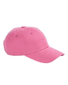 Big Accessories BX001 - 6-Panel Brushed Twill Unstructured Cap Pink