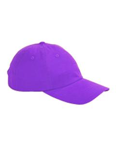 Big Accessories BX001 - 6-Panel Brushed Twill Unstructured Cap Purple