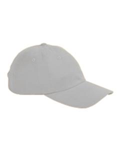 Big Accessories BX001 - 6-Panel Brushed Twill Unstructured Cap Light Gray