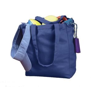 BAGedge BE008 - 12 oz. Canvas Book Tote Real Azul