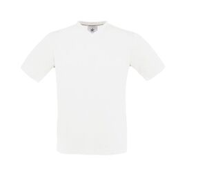 B&C BC163 - T-Shirt Exact  con scollo a V Bianco
