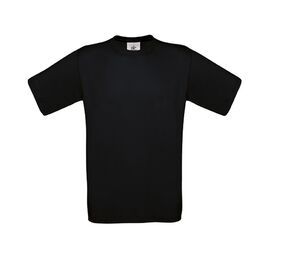 B&C BC191 - Camiseta infantil 100% algodão Preto
