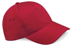 Beechfield BF015 - Ultimate 5 Panel Cap Classic Red
