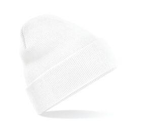Beechfield BF045 - Beanie with Flap White