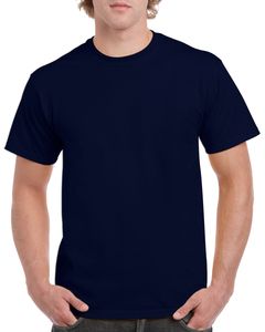 Gildan GN180 - Gruby bawełniany T-shirt Granatowy