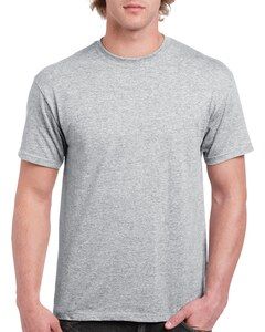 Gildan GN180 - Gruby bawełniany T-shirt Sportowa szarość