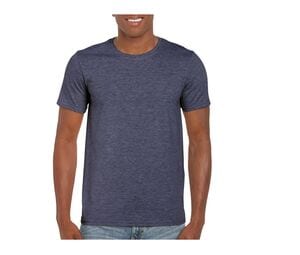 Gildan GN640 - Softstyle™ adult ringspun t-shirt Heather Navy