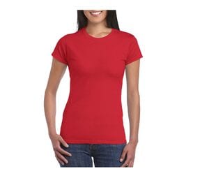 Gildan GN641 - Softstyle™ women's ringspun t-shirt Red