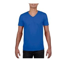 Gildan GN646 - T-shirt w serek- SoftStyle