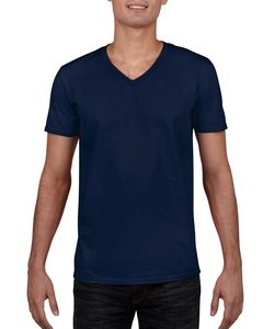 Gildan GN646 - Softstyle™ v-hals t-shirt Navy