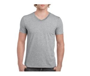 Gildan GN646 - Softstyle™ v-neck t-shirt Sport Grey