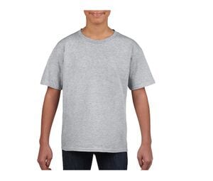 Gildan GN649 - Uroczy t-shirt dla dziecka- SoftStyle Sportowa szarość