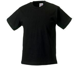 Russell JZ180 - Camiseta 100% Algodão Preto